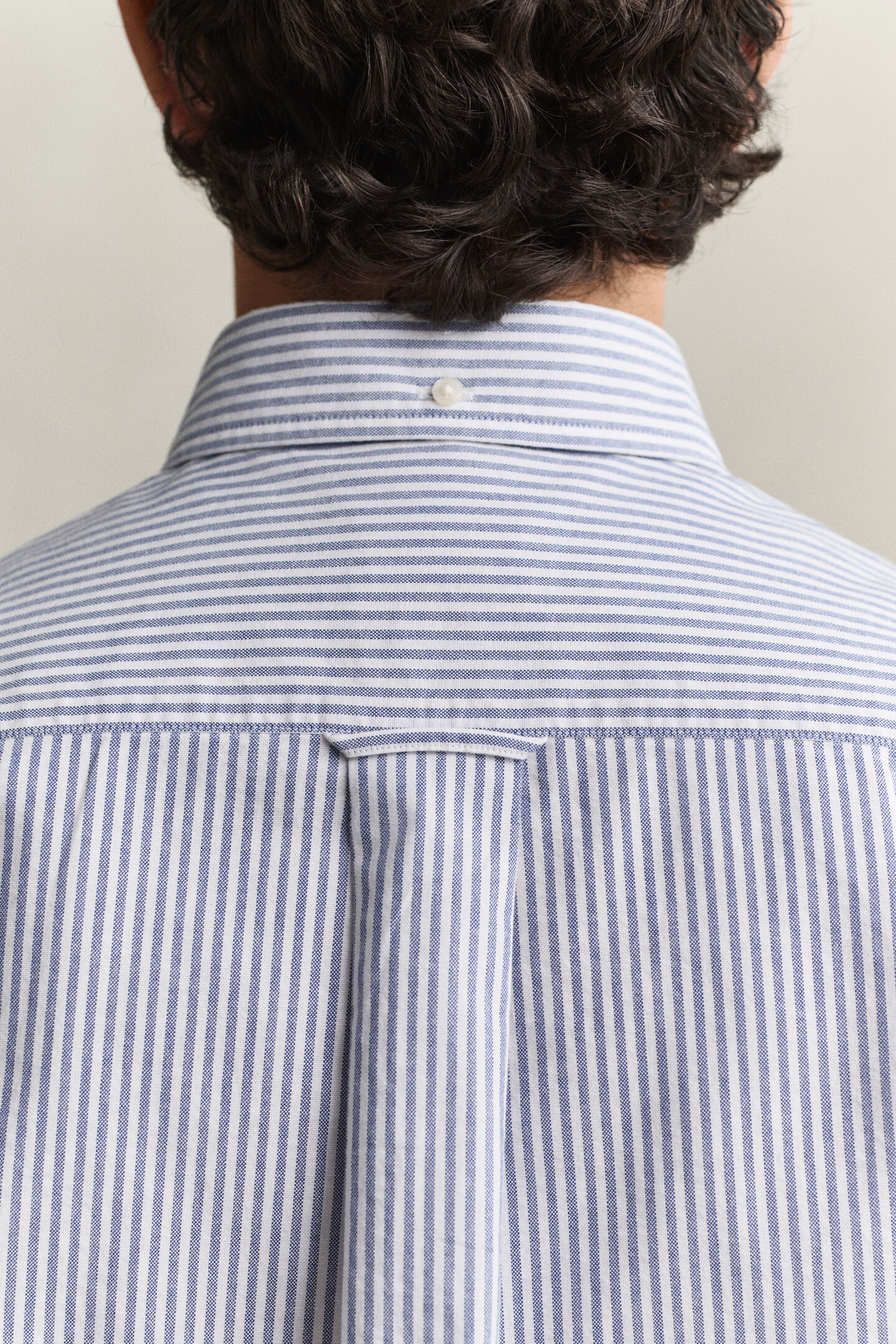 Camisa Oxford cl&aacute;sica de rayas finas