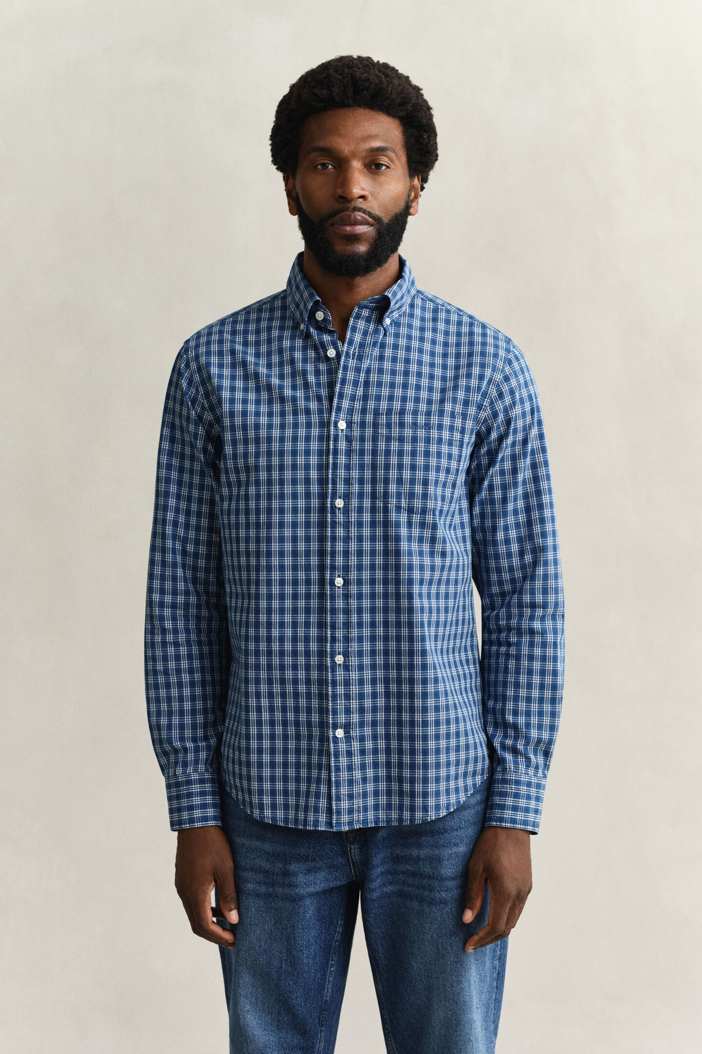 Camisa de cuadros a&ntilde;il