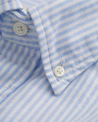 Camisa Oxford cl&aacute;sica de rayas finas