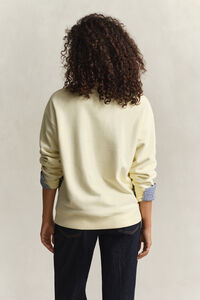 Sudadera de cuello redondo con gr&aacute;fico