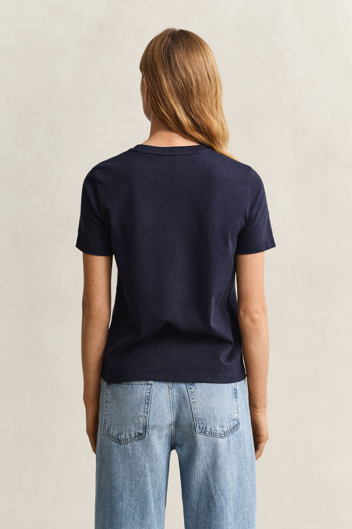 Camiseta con estampado de cuerda