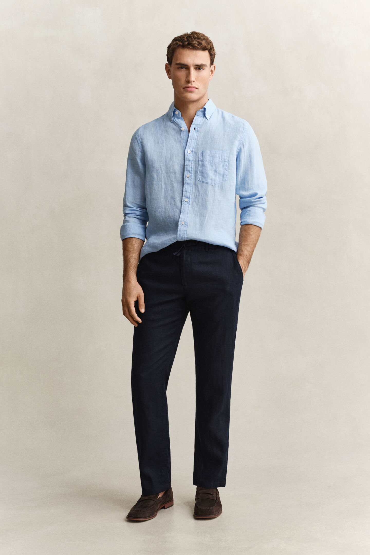 Pantalones de lino
