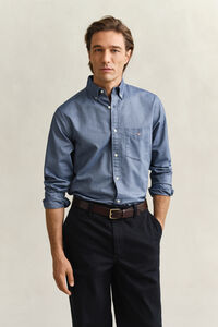 Camisa Oxford cl&aacute;sica Regular Fit