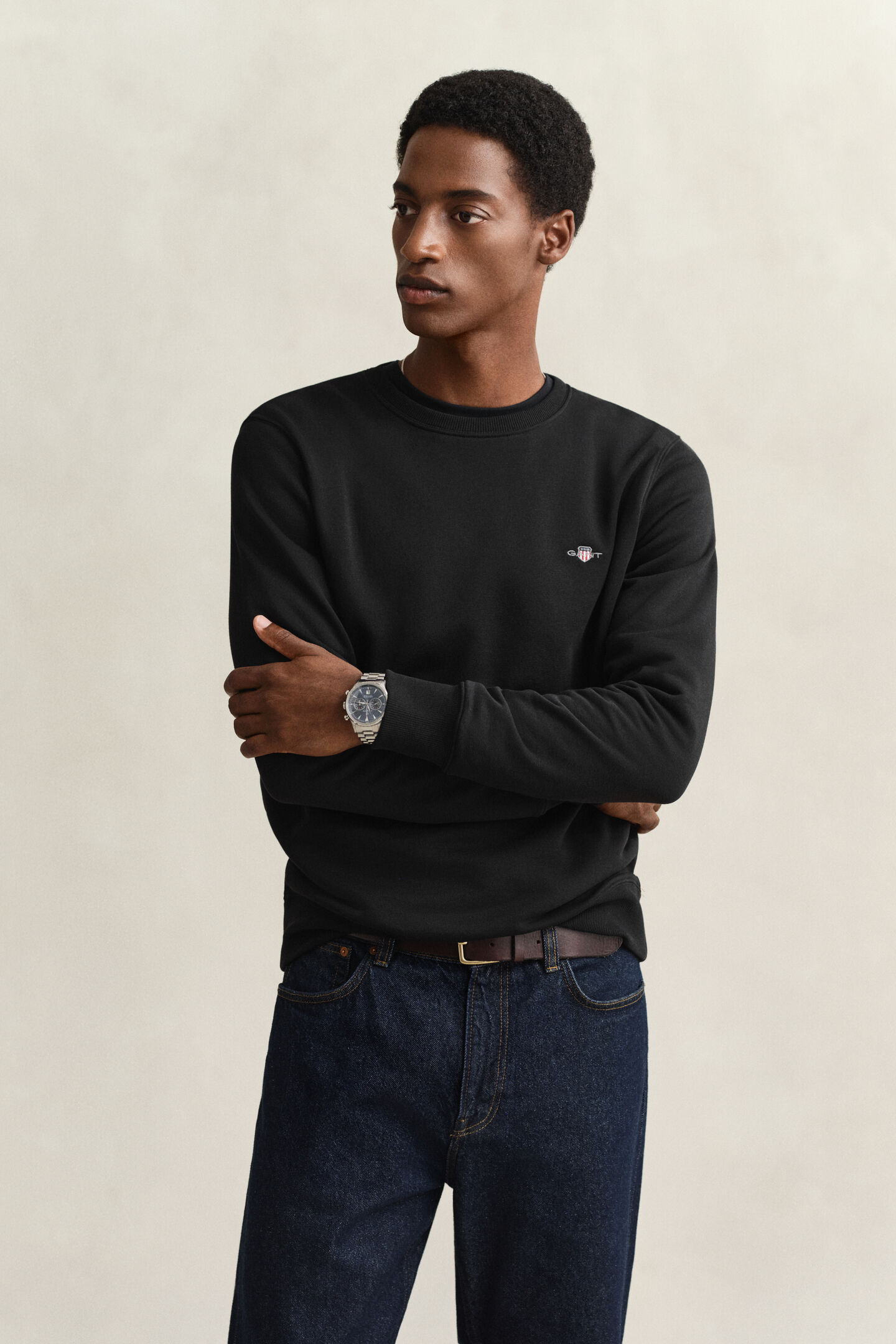Sudadera Shield de cuello redondo