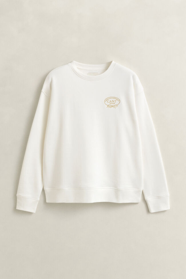 Sudadera con estampado de cuerda
