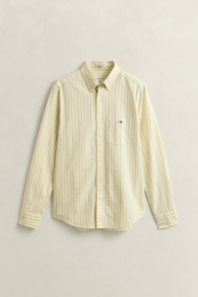 Camisa Oxford cl&aacute;sica a rayas