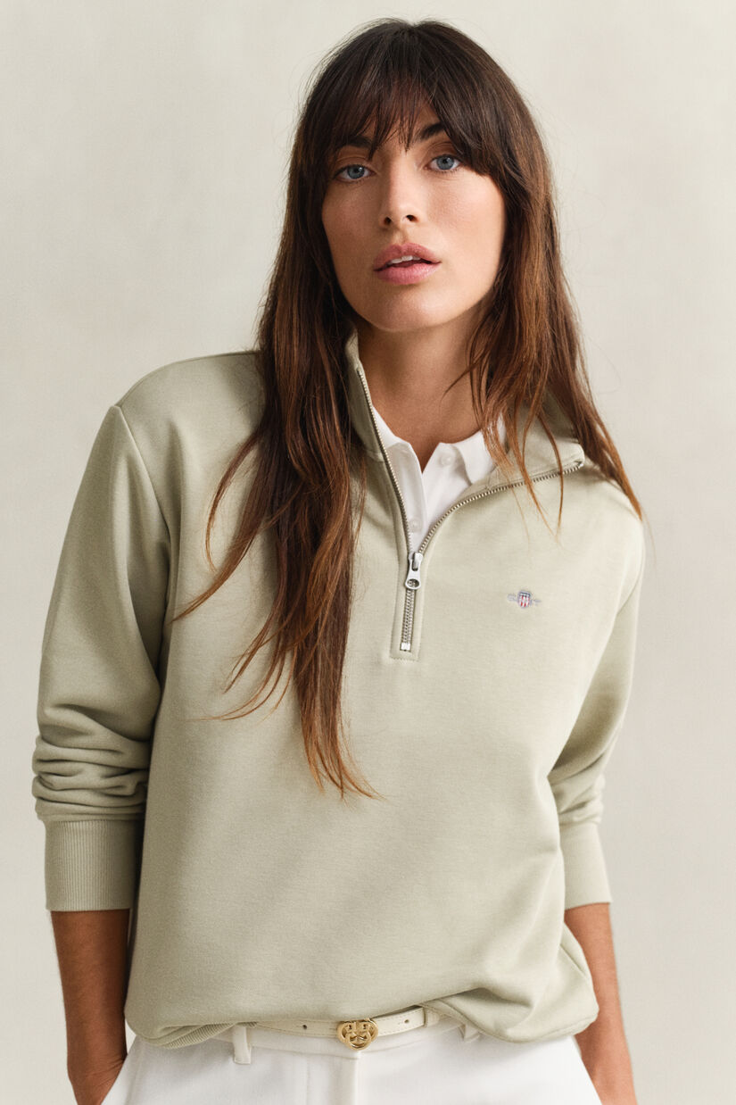 Sudadera Shield con media cremallera