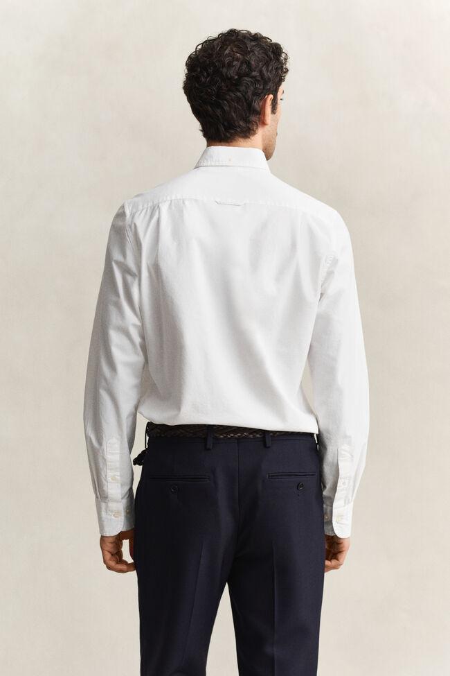 Camisa Oxford Slim Fit el&aacute;stica