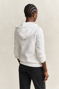 Sudadera con capucha y cremallera Tonal Shield