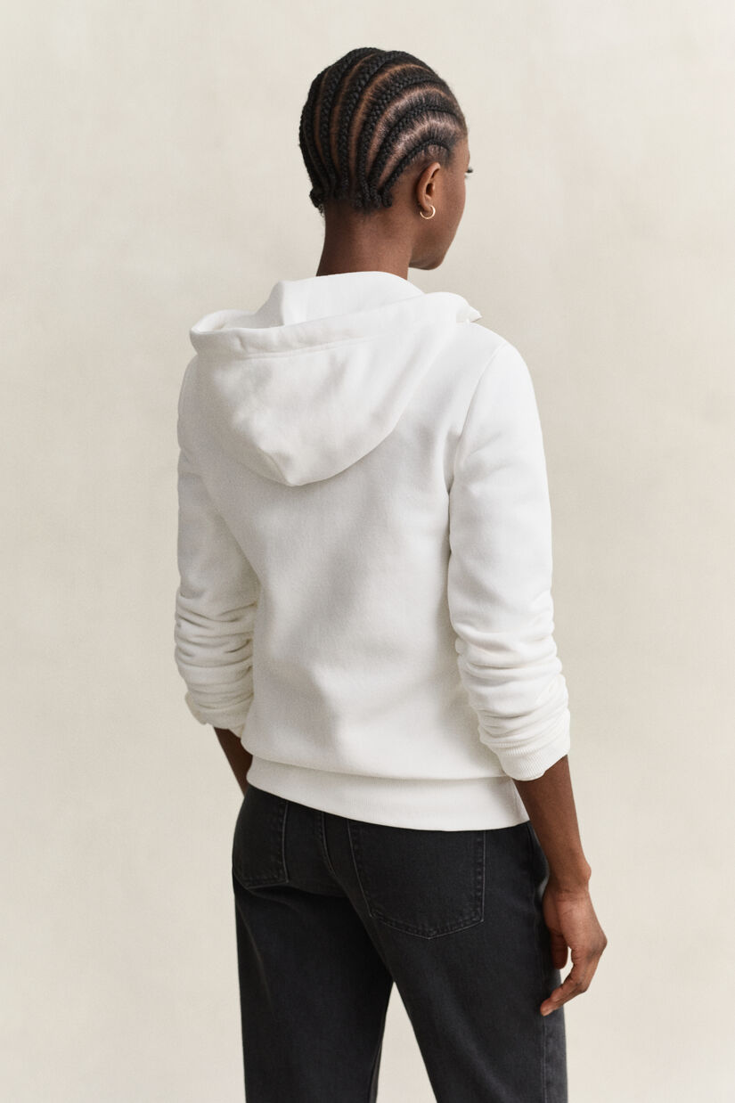 Sudadera con capucha y cremallera Tonal Shield