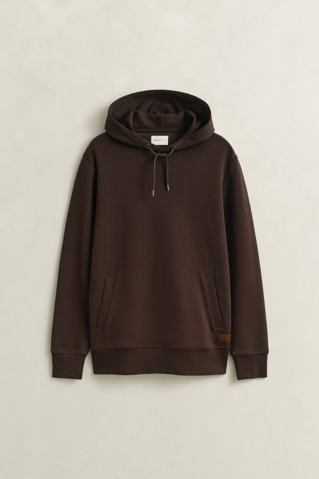 Sudadera de interlock con capucha