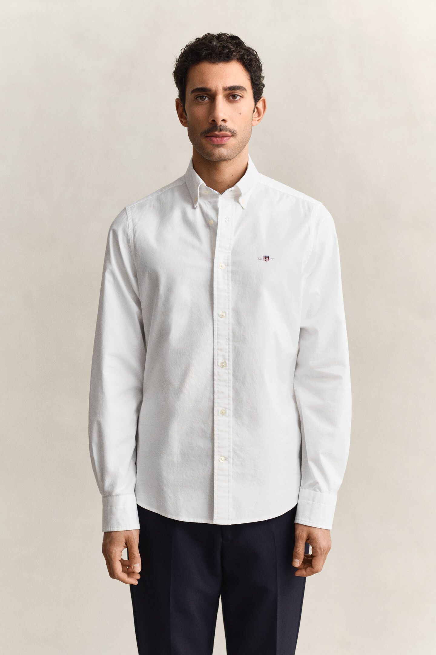 Camisa Oxford Slim Fit el&aacute;stica