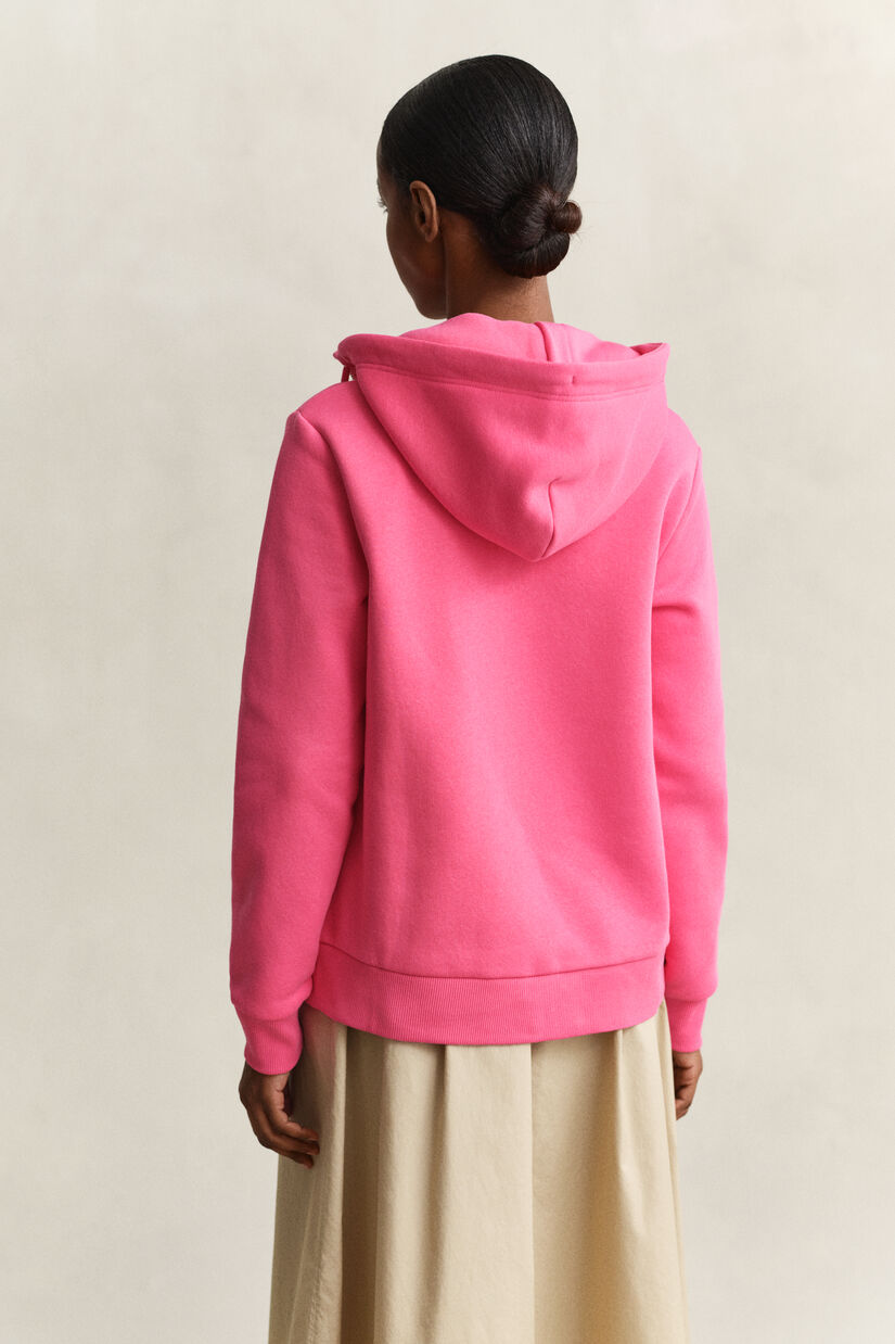 Sudadera con capucha y cremallera Tonal Shield