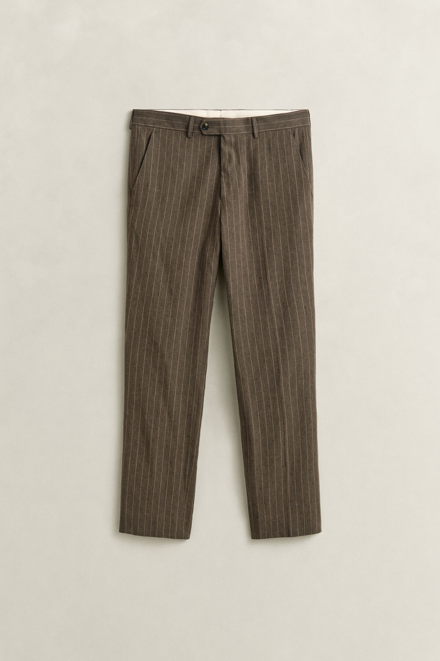 Pantalones de traje de raya diplom&aacute;tica