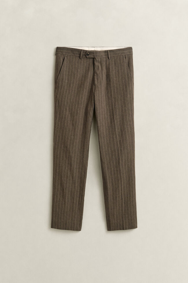 Pantalones de traje de raya diplom&aacute;tica