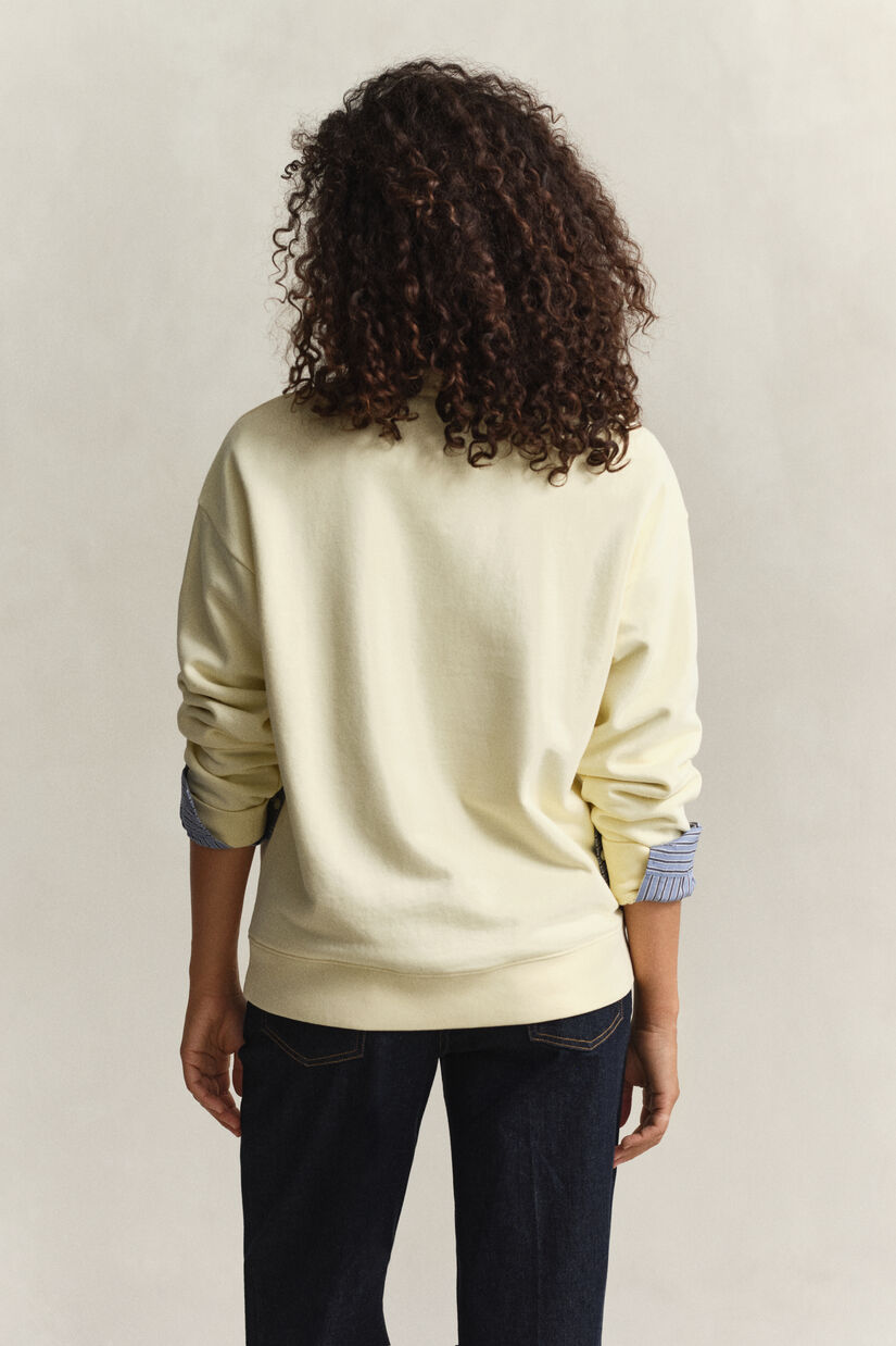 Sudadera de cuello redondo con gr&aacute;fico