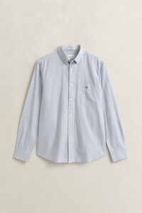 Camisa Oxford cl&aacute;sica de rayas finas