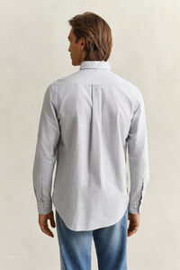 Camisa Oxford cl&aacute;sica de rayas finas