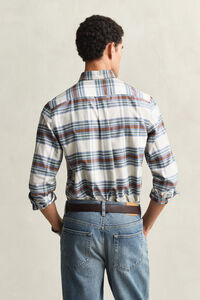 Camisa Oxford cl&aacute;sica de cuadros Regular Fit