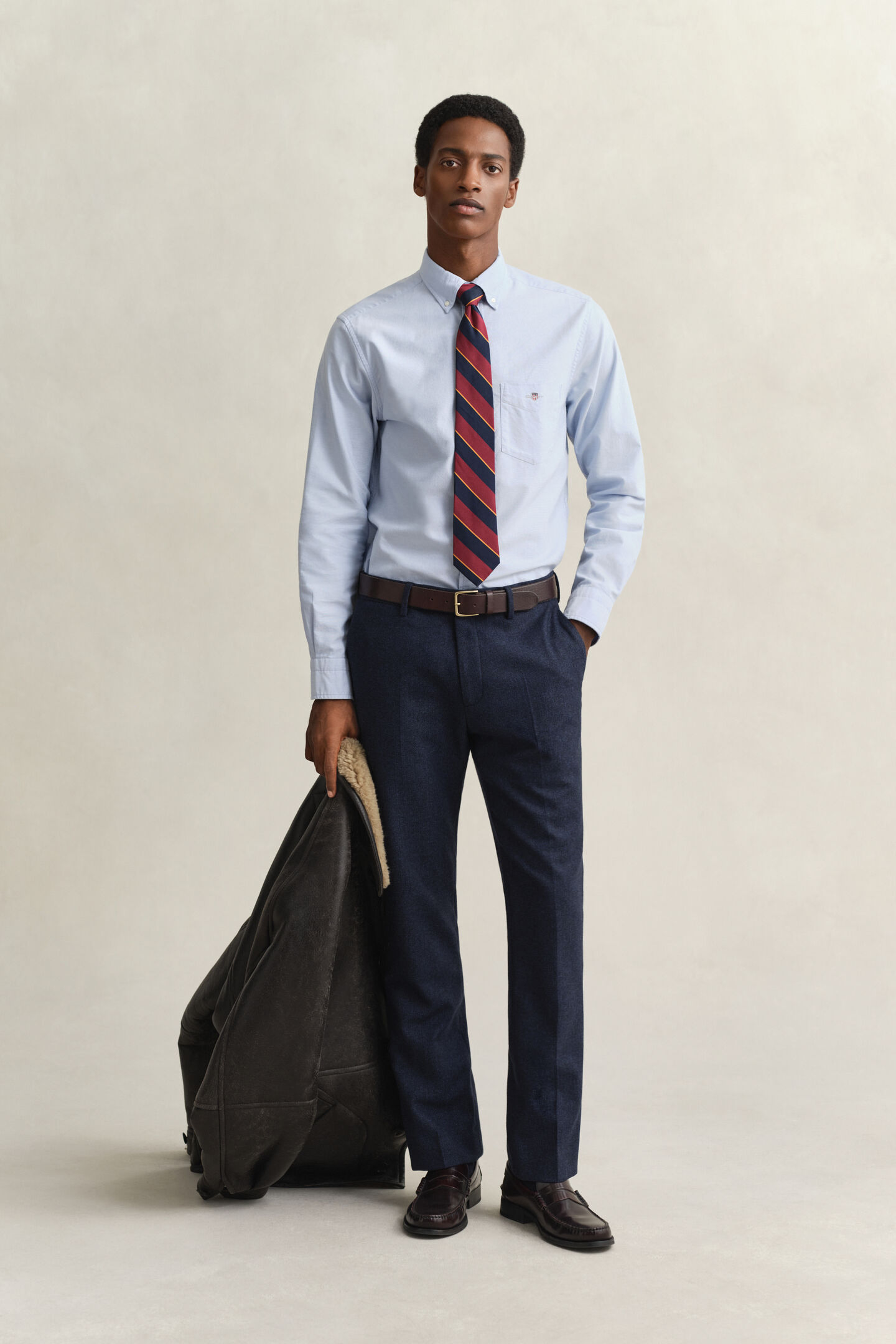 Camisa Oxford cl&aacute;sica Regular Fit