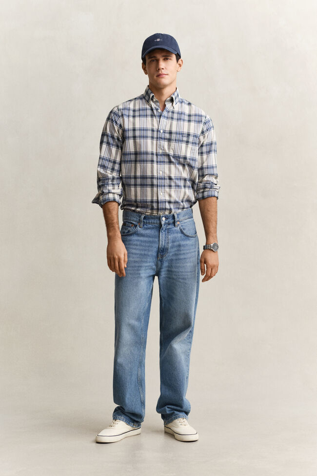 Camisa de cuadros de madr&aacute;s