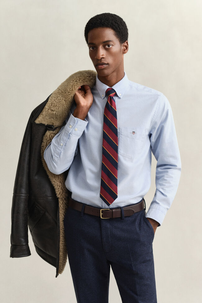 Camisa Oxford cl&aacute;sica Regular Fit