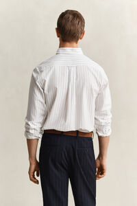 Camisa Oxford cl&aacute;sica a rayas
