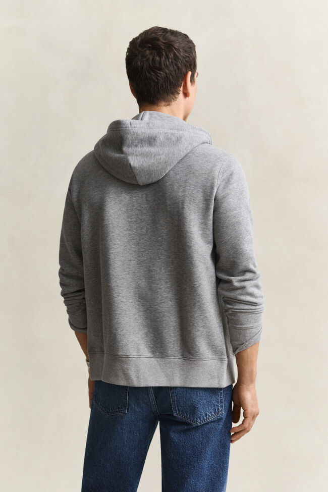 Sudadera con capucha y cremallera Shield