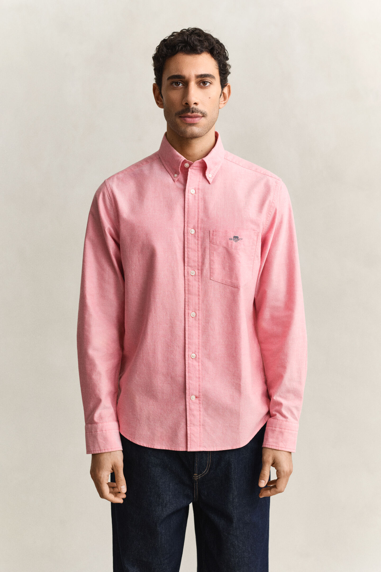 Camisa Oxford cl&aacute;sica Regular Fit