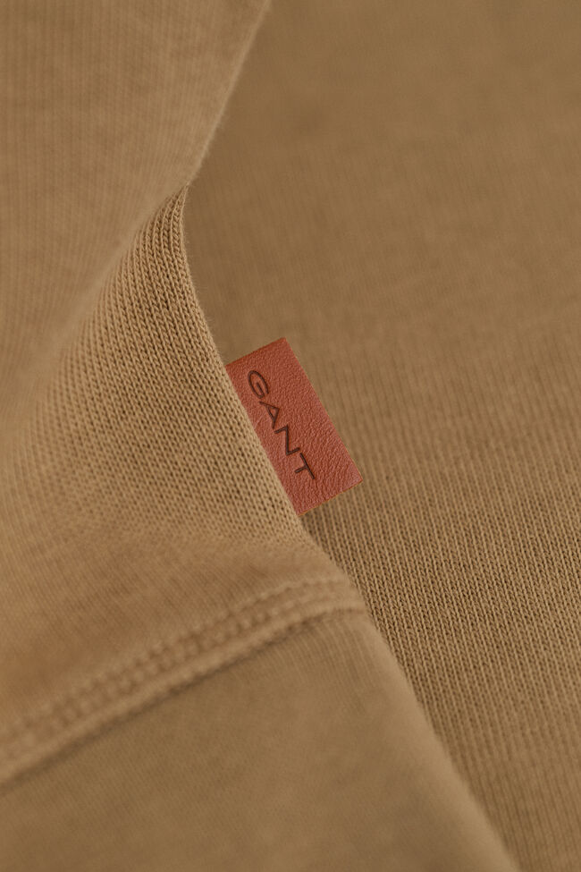 Sudadera de punto roma con media cremallera