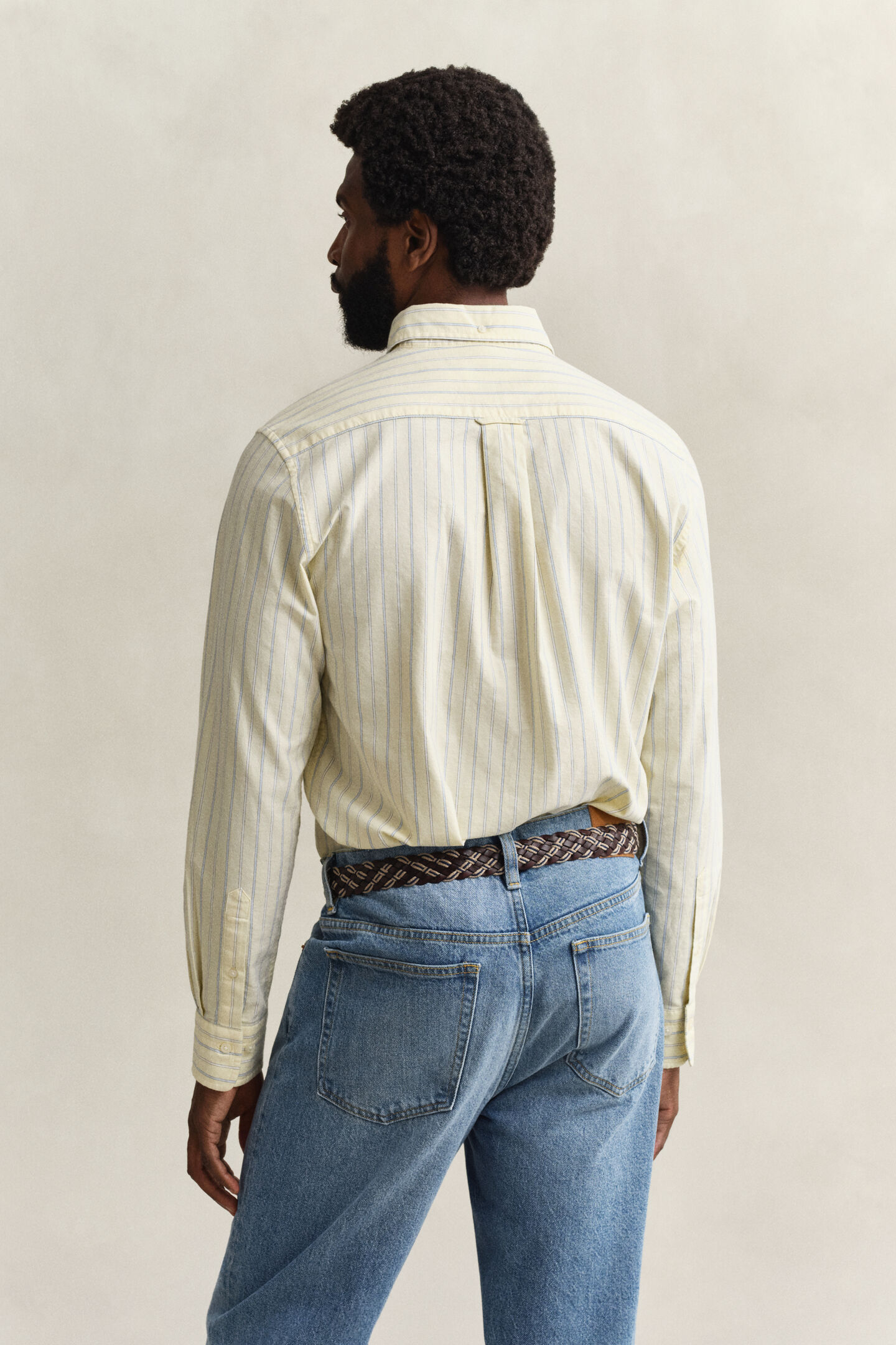 Camisa Oxford cl&aacute;sica a rayas