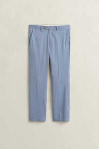Pantalones de traje de mezcla de lino
