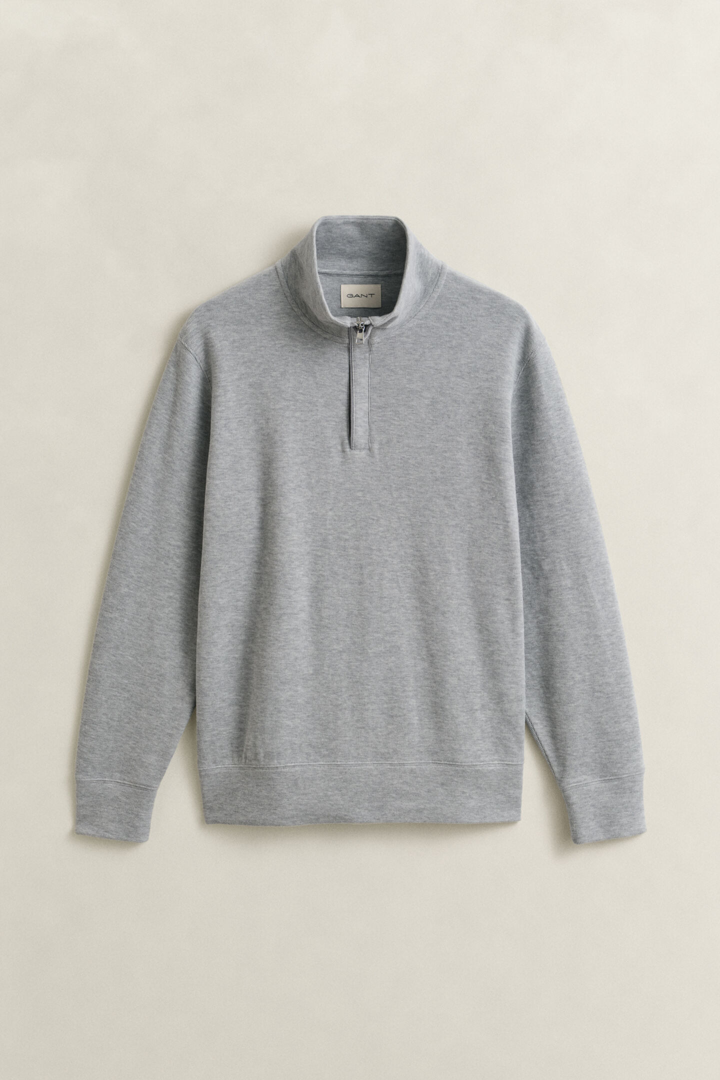 Sudadera Sacker Rib con media cremallera
