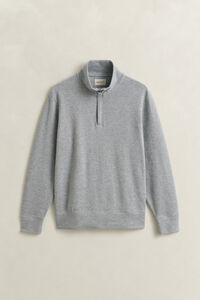 Sudadera Sacker Rib con media cremallera