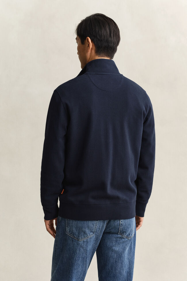 Sudadera Sacker Rib con cremallera
