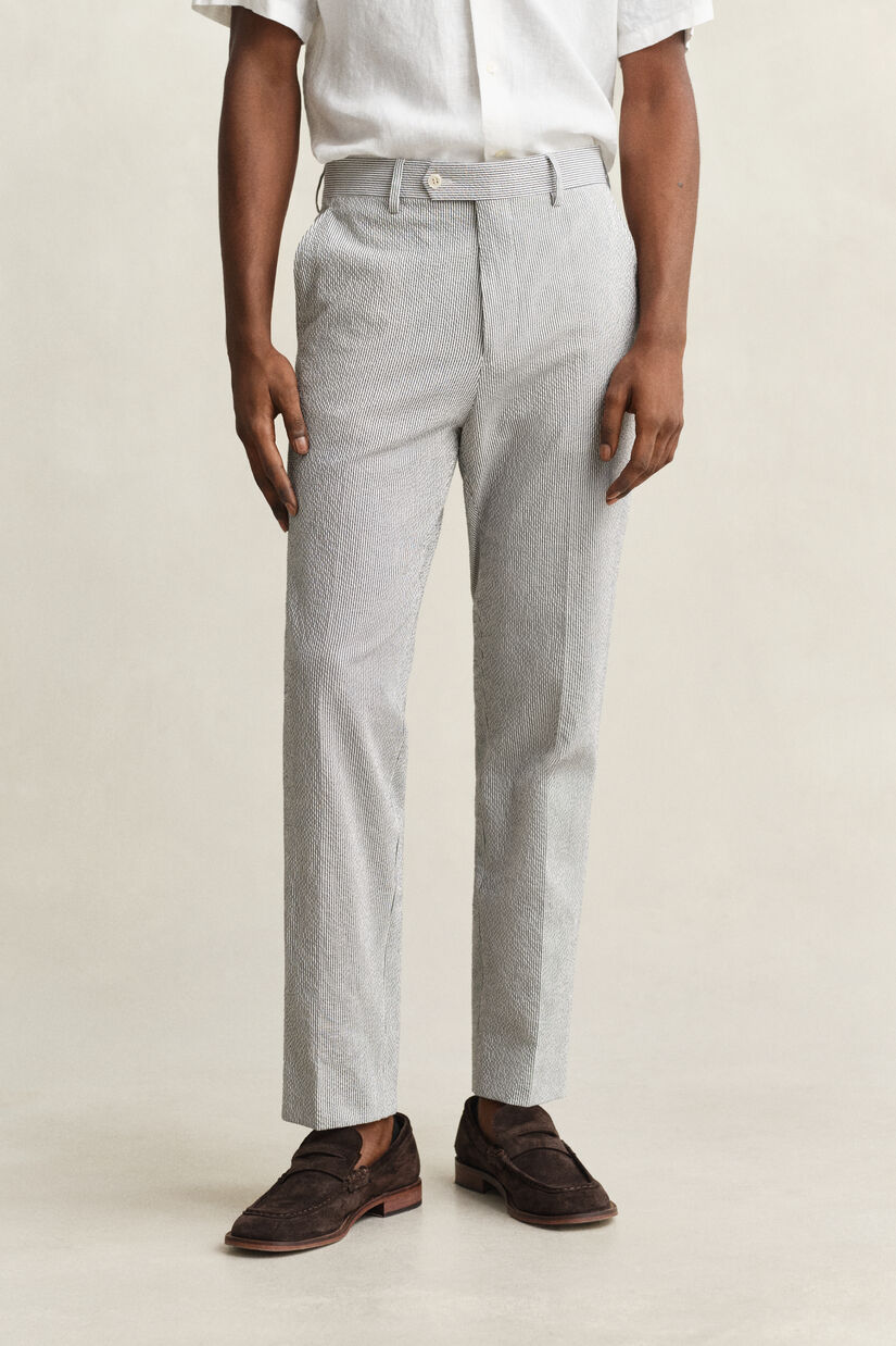 Pantalones de traje en sirsaca