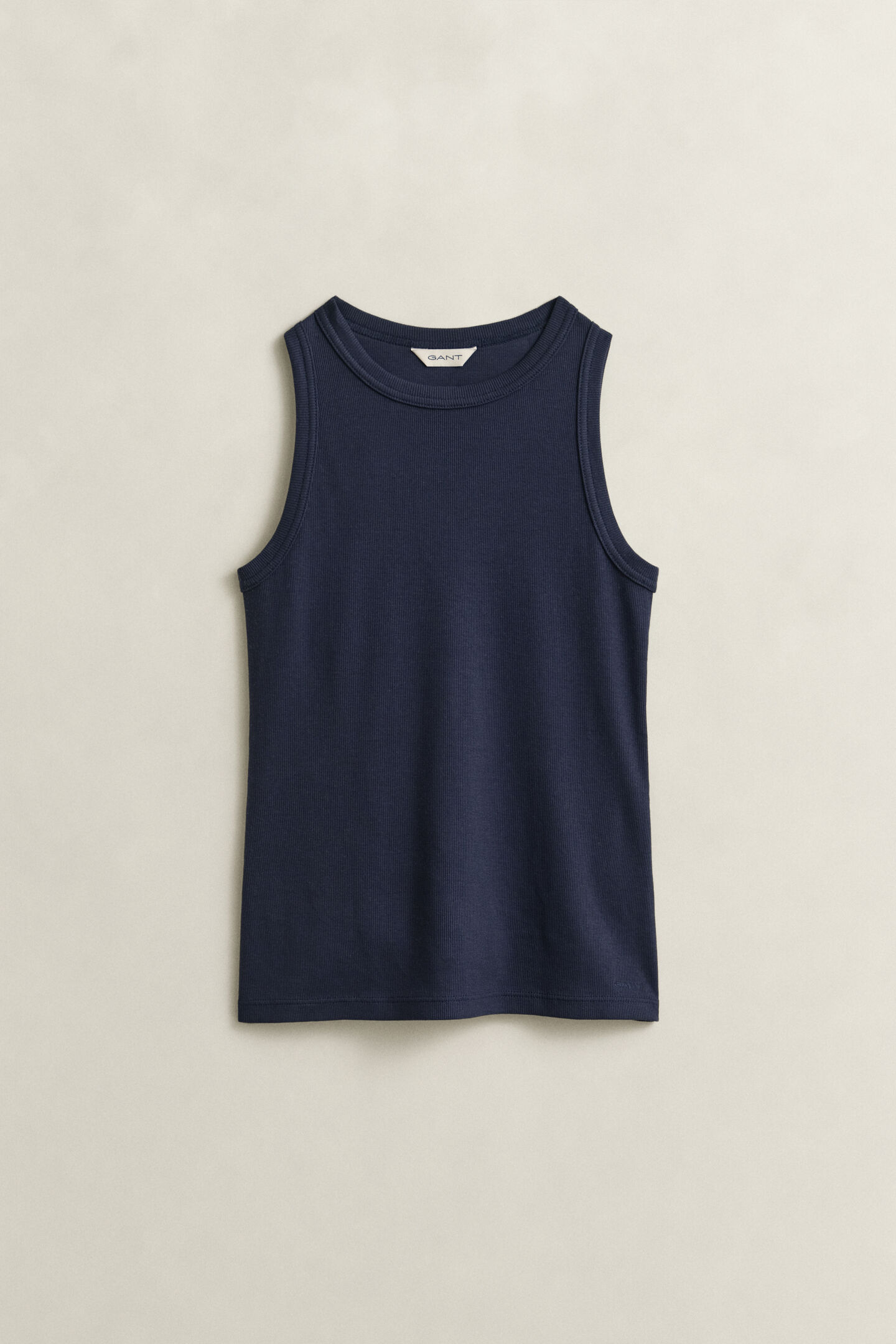Camiseta de tirantes acanalada