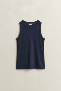 Camiseta de tirantes acanalada