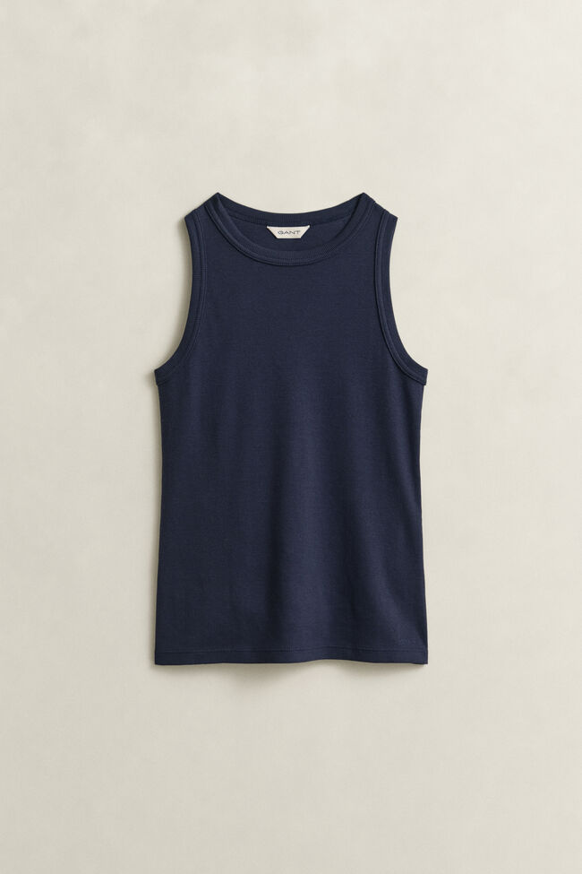 Camiseta de tirantes acanalada