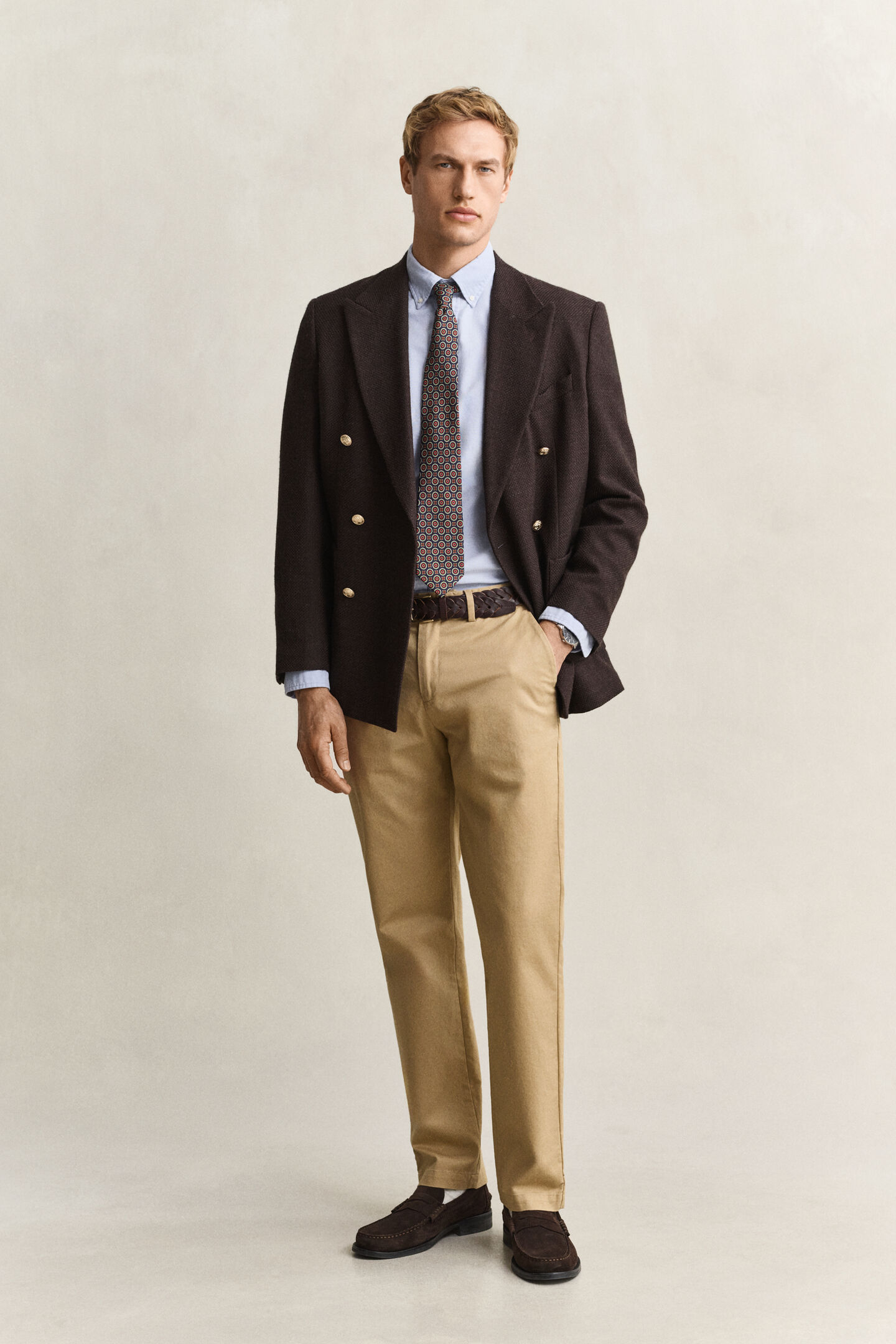 Camisa Oxford cl&aacute;sica Slim Fit