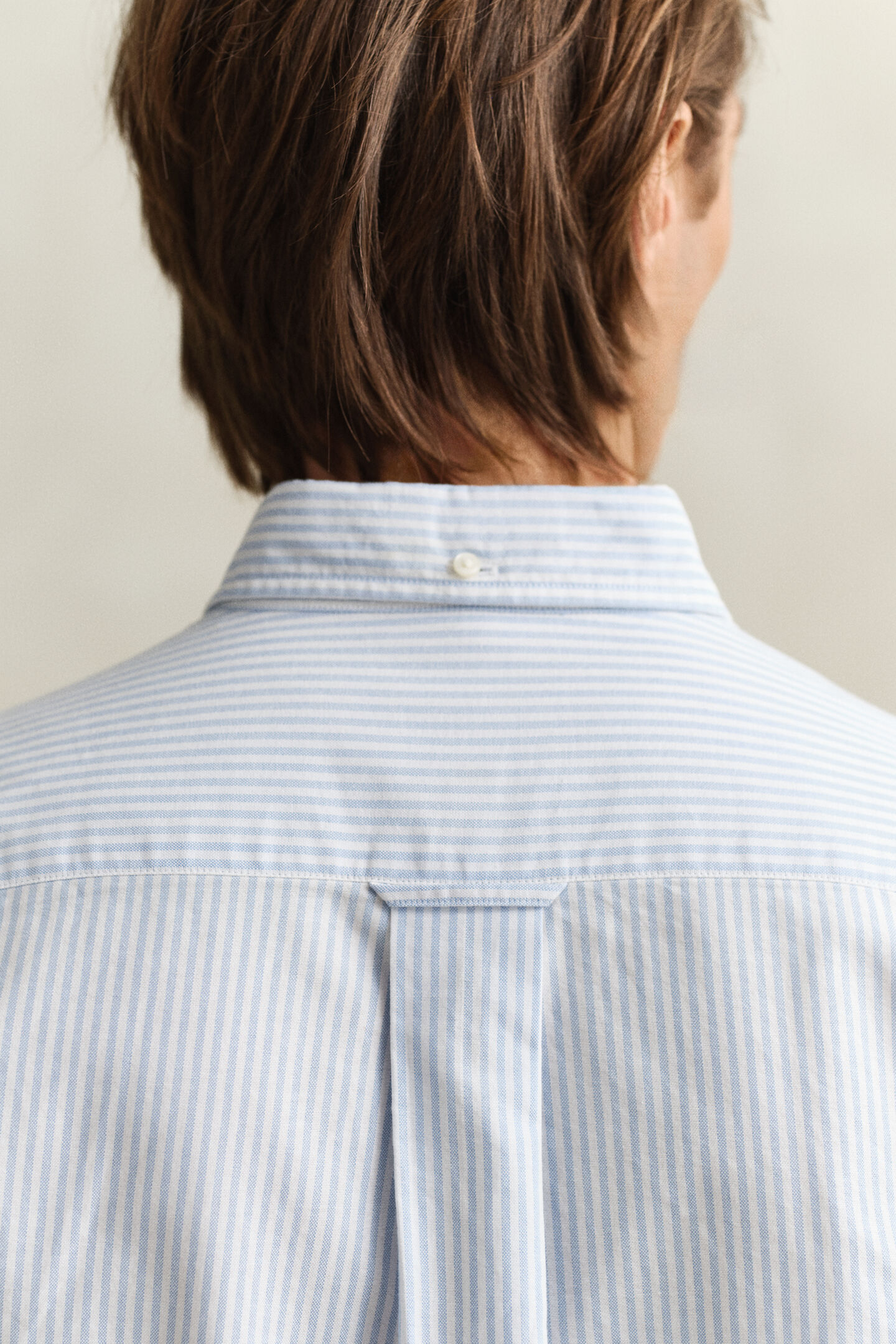 Camisa Oxford cl&aacute;sica de rayas finas