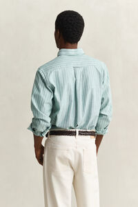 Camisa Oxford cl&aacute;sica a rayas