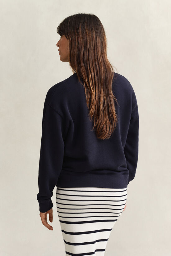Sudadera de cuello redondo con gr&aacute;fico