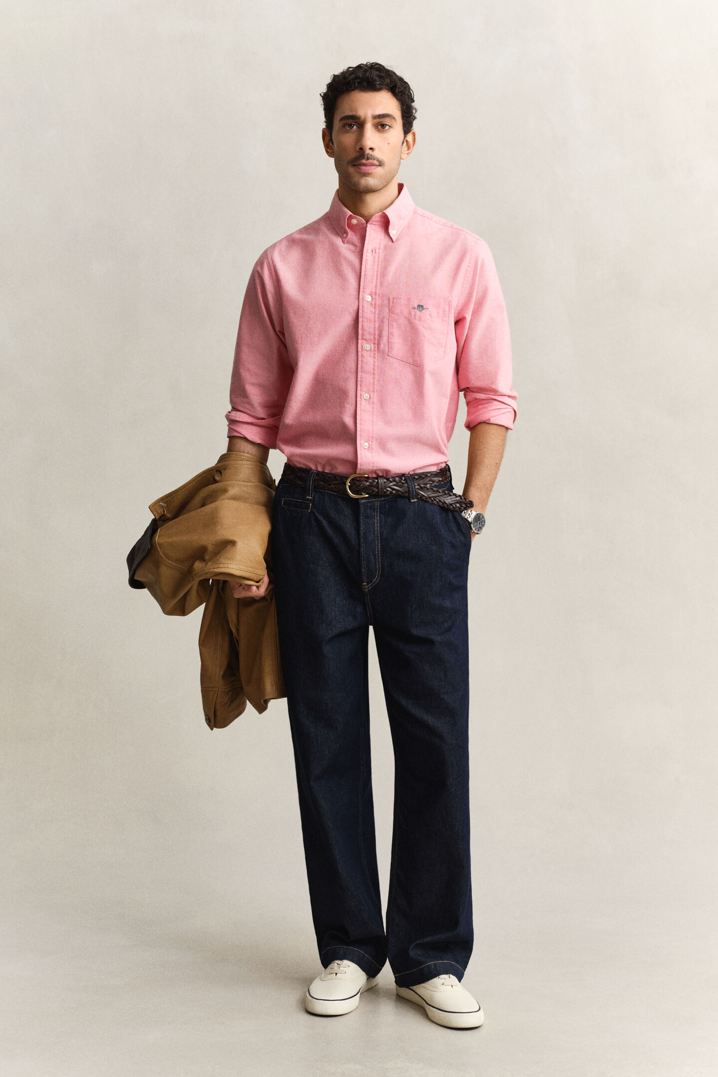 Camisa Oxford cl&aacute;sica Regular Fit