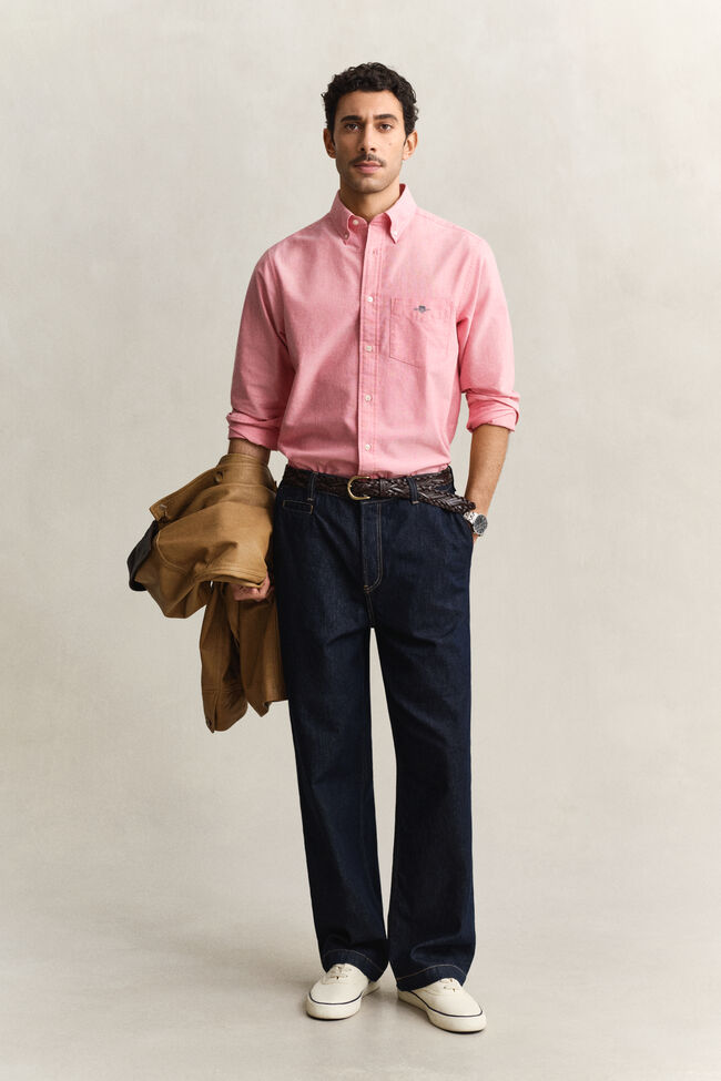 Camisa Oxford cl&aacute;sica Regular Fit