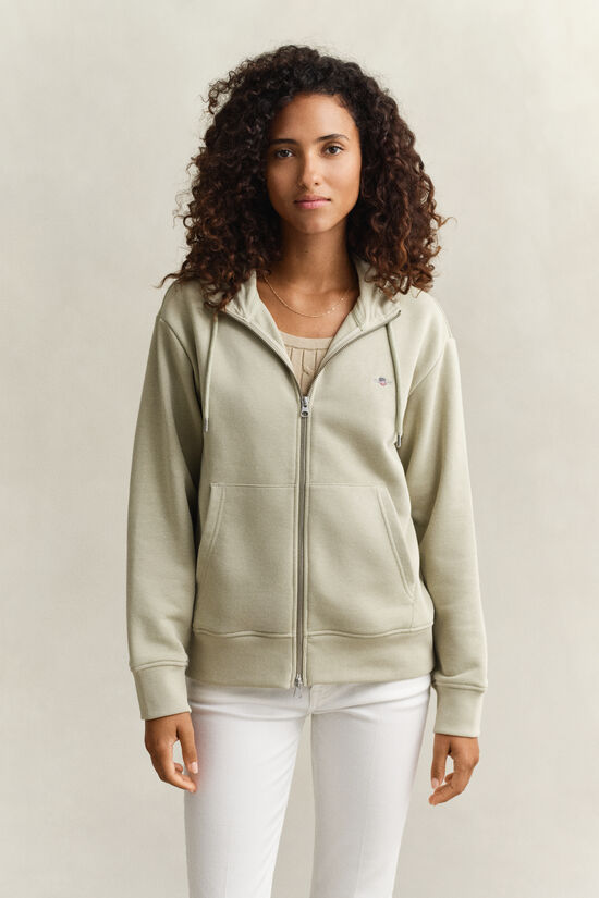 Sudadera con capucha y cremallera Shield