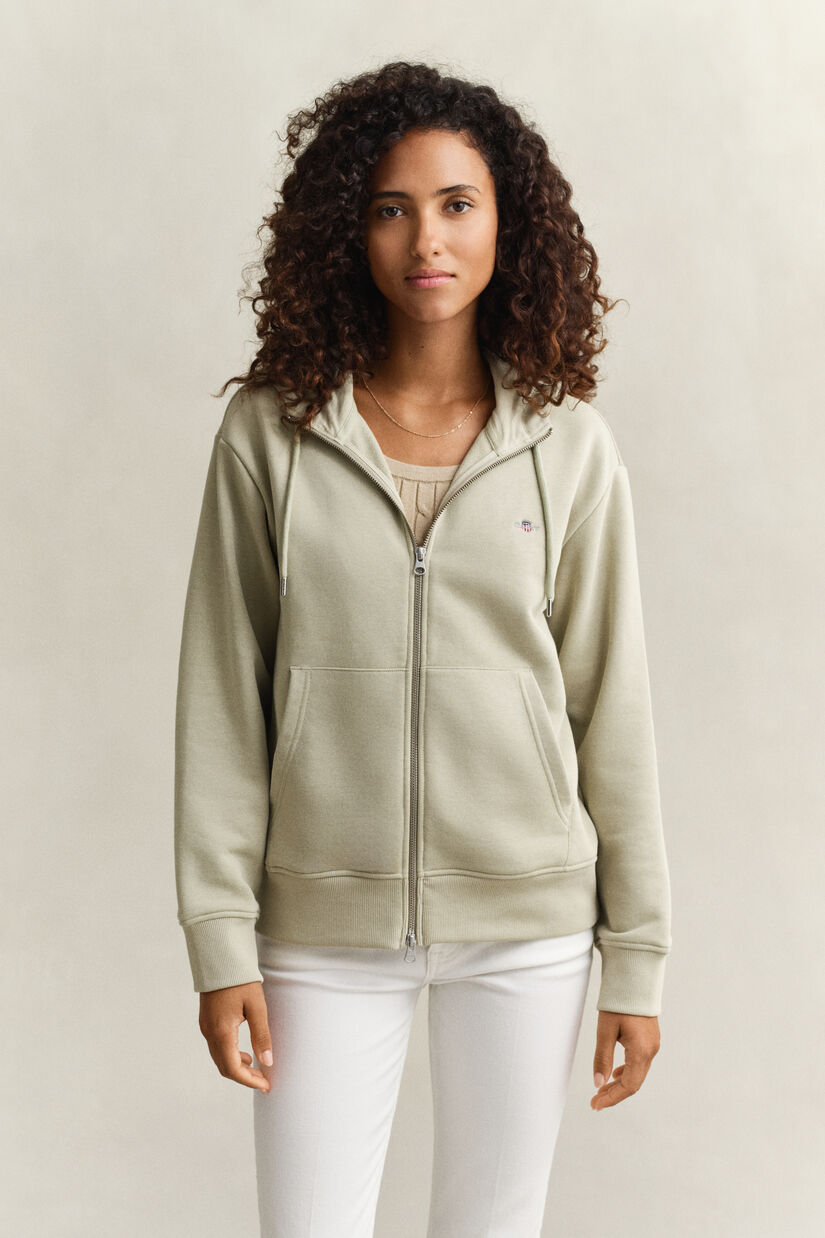 Sudadera con capucha y cremallera Shield