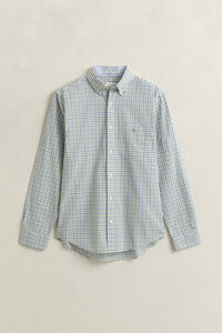 Camisa cl&aacute;sica de popelina a cuadros
