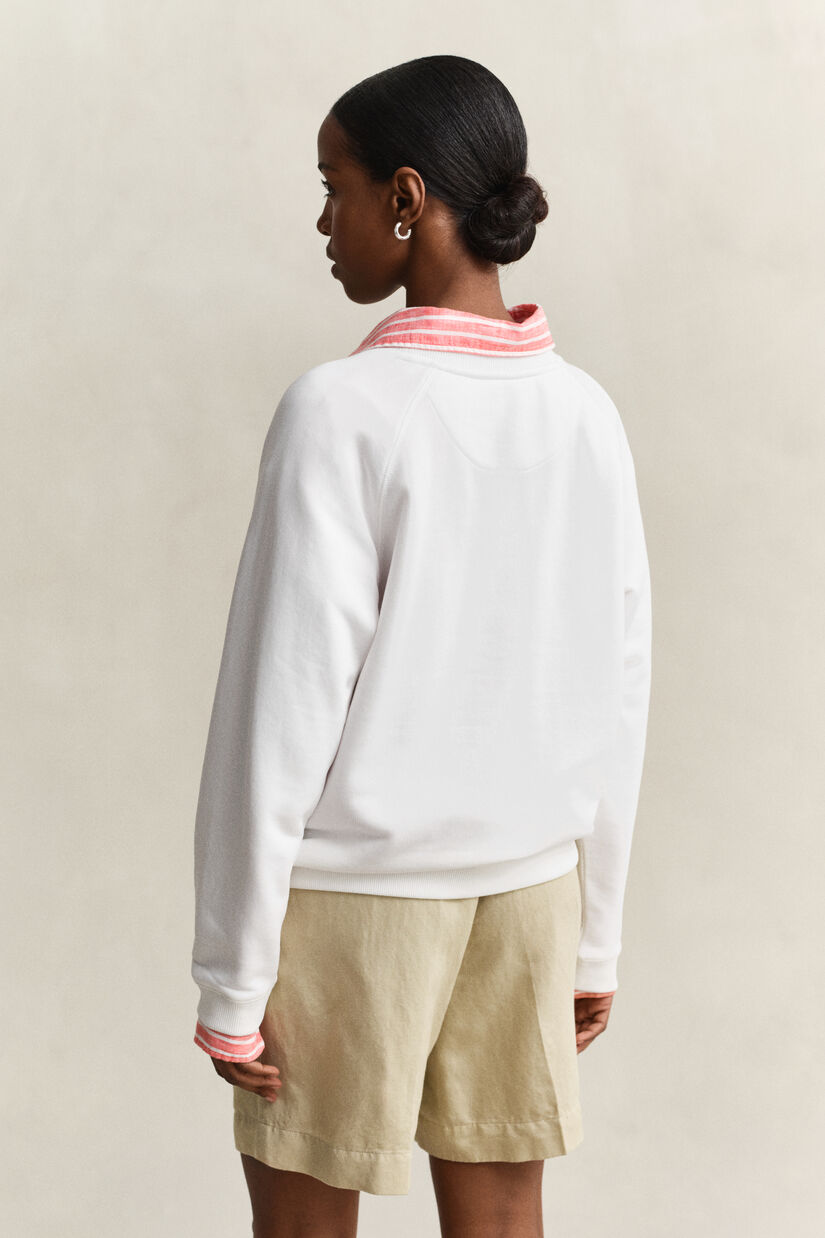Sudadera de cuello redondo con estampado