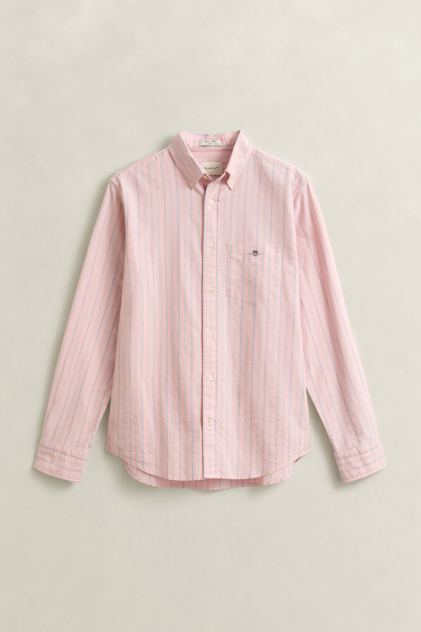 Camisa Oxford cl&aacute;sica a rayas